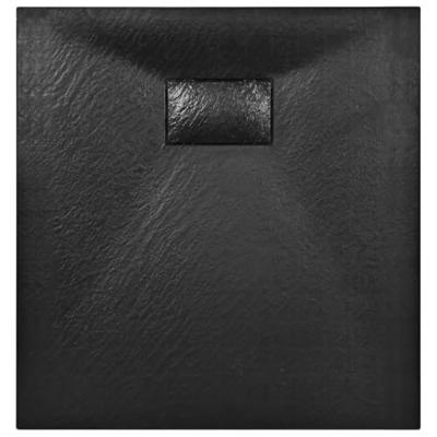 Douchebak 90x80 cm SMC zwart Douchebak 90x80 cm SMC zwart