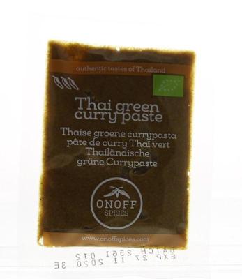Thaise groene currypasta bio 50 Gram