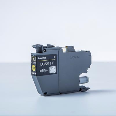 Brother inktcartridge, 200 pagina&apos;s, OEM LC-3211Y, geel