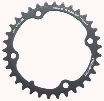 Stronglight ct2 road campagnolo chainring 11-speed, 4-arm, 145/112 mm bcd