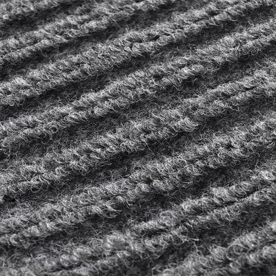 Deurmat PVC 150 x 90 cm (grijs) - thumbnail
