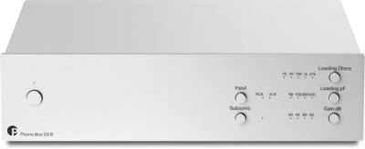 Pro-Ject Phono Box S3 B phono voorversterker zilver