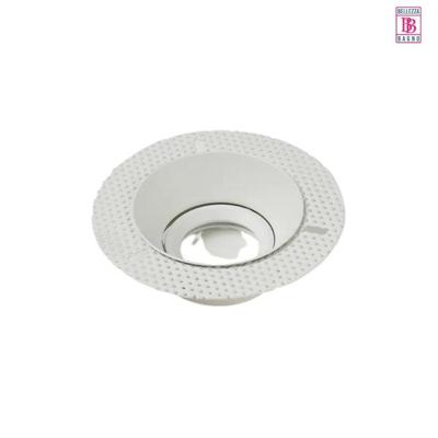 Inbouw LED-Spot Bellezza Bagno Tom IP65 12,5x5.5 cm LED Mat Wit