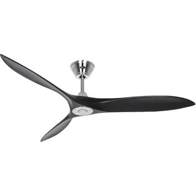 CasaFan ECO AIRSCREW 152 BN-MS Plafondventilator 28 W (Ø x h) 1520 mm x 275 mm Chroom Met afstandsbediening, Met wintermodus CasaFan ECO AIRSCREW 152 BN-MS Plafondventilator 28 W (Ø x h) 1520 mm x 275 mm Chroom Met afstandsbediening, Met wintermodus