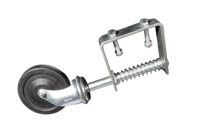 Waelbers Loopwiel met veer voor tuinhek, blauw verzinkt (GV) - 1 Stuk(s) - 684481.01 - thumbnail