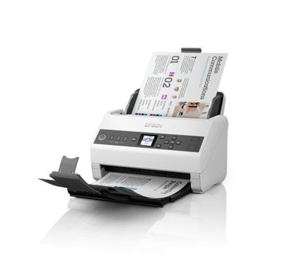 Epson WorkForce DS-730N Documentscanner A4 600 x 600 dpi 40 pag./min. USB, Gigabit-LAN (1 Gbit/s) Epson WorkForce DS-730N Documentscanner A4 600 x 600 dpi 40 pag./min. USB, Gigabit-LAN (1 Gbit/s)