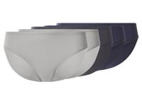 esmara Set van 5 dames onderbroeken (Donkerblauw/grijs, S (36/38)) - thumbnail