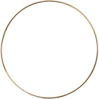 Creativ Company Metalen draadring goud, 20cm - thumbnail
