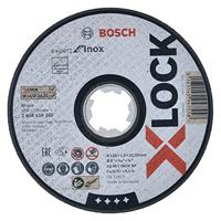 Bosch Accessoires X-LOCK Slijpschijf Expert for Inox 125x1.6x22.23mm, recht - 1 stuk(s) - 2608619265 - thumbnail