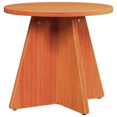 Salontafel 3 pcs Wasbruin