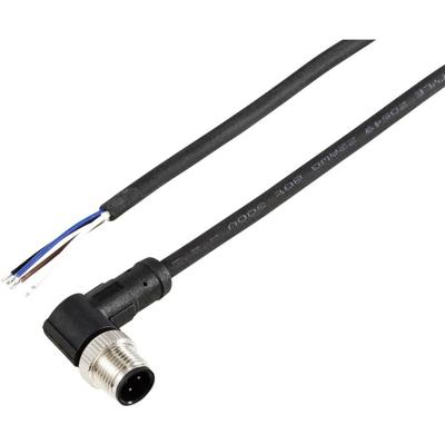 TRU COMPONENTS TC-12833020 Sensor/actuator aansluitkabel M12 Aantal polen (sensoren): 4 Stekker, haaks 10 m 1 stuk(s) TRU COMPONENTS TC-12833020 Sensor/actuator aansluitkabel M12 Aantal polen (sensoren): 4 Stekker, haaks 10 m 1 stuk(s)