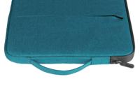 Gecko Eco Laptop Sleeve 13 Laptop sleeve Blauw - thumbnail