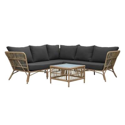 Nantes Bamboo Loungeset L220/220 x B78 x H85 OWN - Own Nantes Bamboo Loungeset L220/220 x B78 x H85 OWN - Own