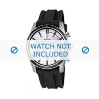 Horlogeband Festina F16874.F / F16574-4 / F16874 Rubber Zwart 24mm - thumbnail