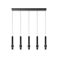 Lucide MARGARY - Hanglamp - LED Dimb. - 5x4,2W 2700K - Zwart - thumbnail