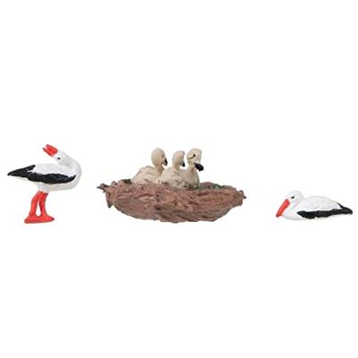 Faller 180239 H0 Ooievaars met geluidseffect figuren Geverfd, Staand, Zittend