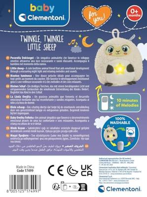 Clementoni Baby Twinkle Twinkle schaap