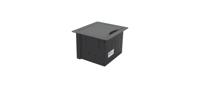 Kabelorganizer Kramer TBUS-1N Zwart Aluminium - thumbnail