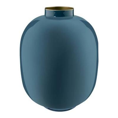 Pip Studio Vaas Metaal Blauw 32cm