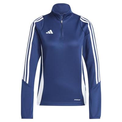 adidas Tiro 24 Trainingstrui 1/4-Zip Dames Donkerblauw Wit