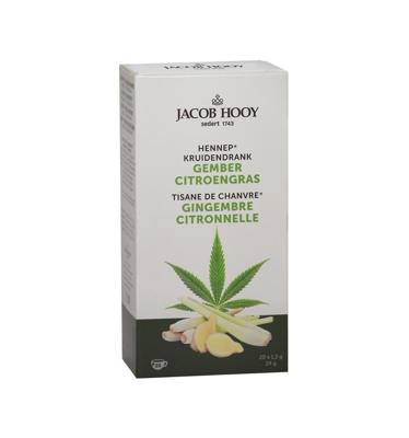 Jacob Hooy Hennep gember citroengras 12 Stuks