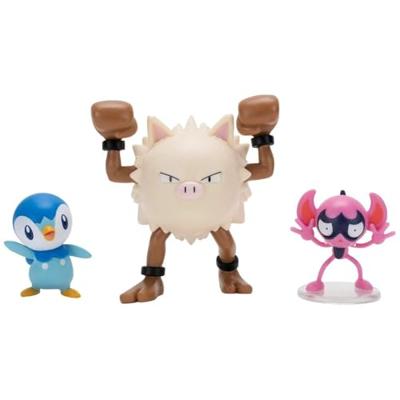 Pokemon Battle Figure Pack - Impidimp, Piplup & Primape Pokemon Battle Figure Pack - Impidimp, Piplup & Primape