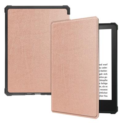 Lunso - sleepcover hoes - Kindle Paperwhite 2021 (6.8 inch) - Rose Gold Lunso - sleepcover hoes - Kindle Paperwhite 2021 (6.8 inch) - Rose Gold