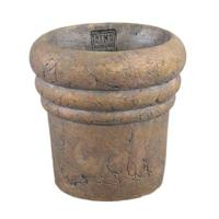 PTMD bloempot helena l bruin 19 cm | 8 stuks - thumbnail