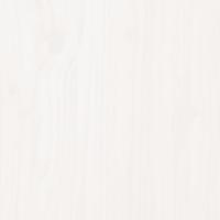 Bedframe massief hout wit 180x200 cm - thumbnail
