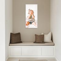 Foto op aluminium afdrukken - Wit (ChromaLuxe) - 30 x 60 cm - thumbnail