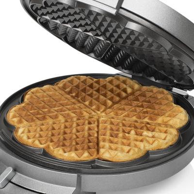 Wafelmaker Princess Princess 132380 1200 W Zwart Zilverkleurig Staal - thumbnail