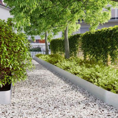 Gazonranden 30 st 20x103 cm gegalvaniseerd staal