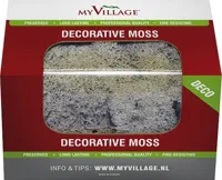 Kerstdorp landschap rendiermos naturel 50 g My Village - My village - thumbnail