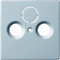 Busch-Jaeger 2CKA001724A4271 Aansluitdoos voor satellietschotel Afdekking RVS 1 stuk(s) - thumbnail