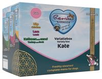 Renske Variatiebox Kate vers gestoomd natvoer hond (tetra) 1 tray (12 x 395 g) - thumbnail