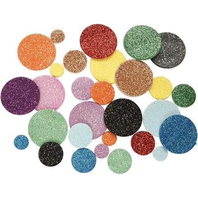 Creativ Company Foam cirkels, d 12+20+32 mm, 1000 stuk/ 1 doos