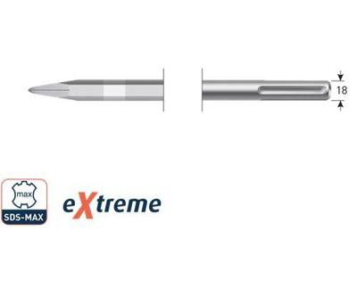 Rotec Sds max extreme puntbeitel 400mm