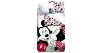 Disney Minnie Mouse Dekbedovertrek Kiss - 140 x 200 cm - Polyester - thumbnail