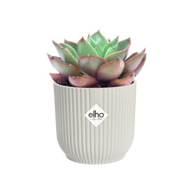 Elho Bloempot Vibes Fold Zijdewit Ø9cm - thumbnail