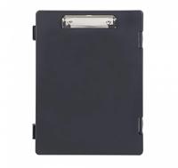 MAUL klembordkoffer Lefty hard kunststof PP linksdraaiend open A4 33.5x24.5x2.5cm zwart - thumbnail