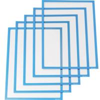 Ultradex 889007 Infoframe, magnetisch Blauw (b x h) 225 mm x 312 mm DIN A4 - thumbnail