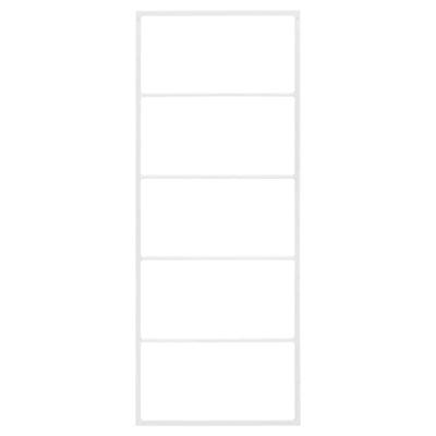 VidaXL Handdoekenrek wit 45x10x115 cm staal - thumbnail