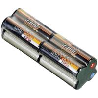 Reely Modelbouw-accupack (NiMh) 9,6 V 2300 mAh Cellen-nummer: 8 Mignon (AA) Mignon (AA) blok met soldeervlag - thumbnail