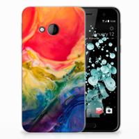Hoesje maken HTC U Play Watercolor Dark - thumbnail