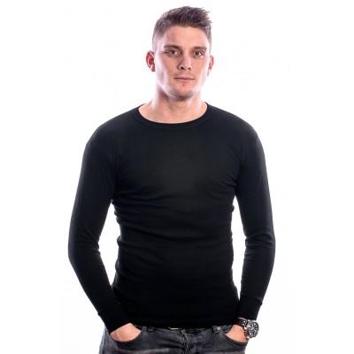 Beeren Men T-Shirt Lange Mouw Zwart ( 3 pack)