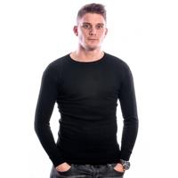 Beeren Men T-Shirt Lange Mouw Zwart ( 3 pack) - thumbnail