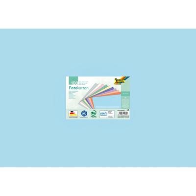 Fotokarton folia 300gr 50x70cm pastelkleuren | 100 stuks