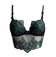 AMBRA Lingerie BH's Grand Arche Bralette BH groen 0320 - thumbnail