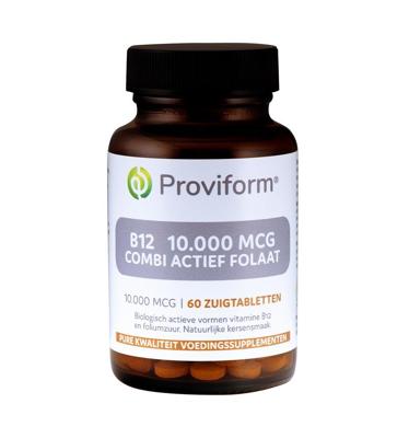 Proviform Vitamine B12 10000 Mcg Combi Zuigtabletten
