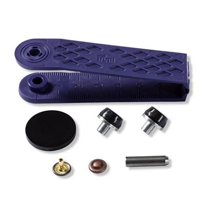 Siernieten messing 9mm oud koper-brons